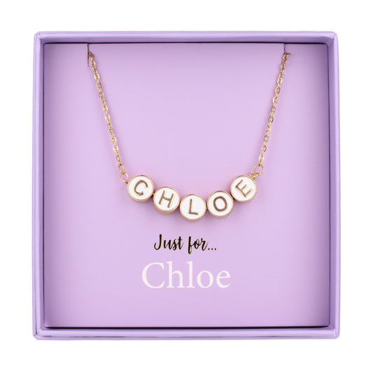 Just For Personalised Necklace - C