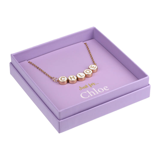 Just For Personalised Necklace - Chloe
