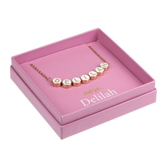Just For Personalised Necklace - Delilah
