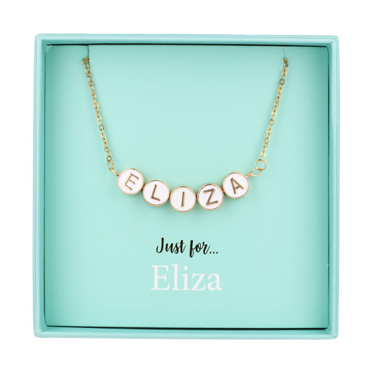Just For Personalised Necklace - Edith