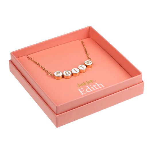 Just For Personalised Necklace - Edith
