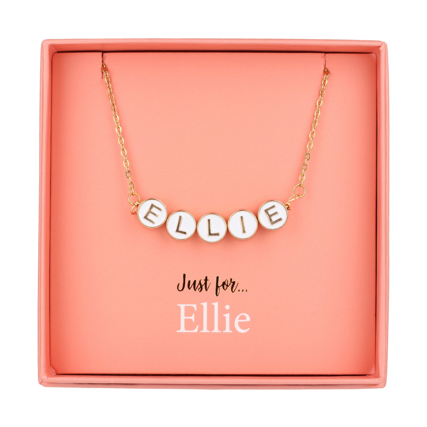 NE038 - Just For Personalised Necklace - Ellie