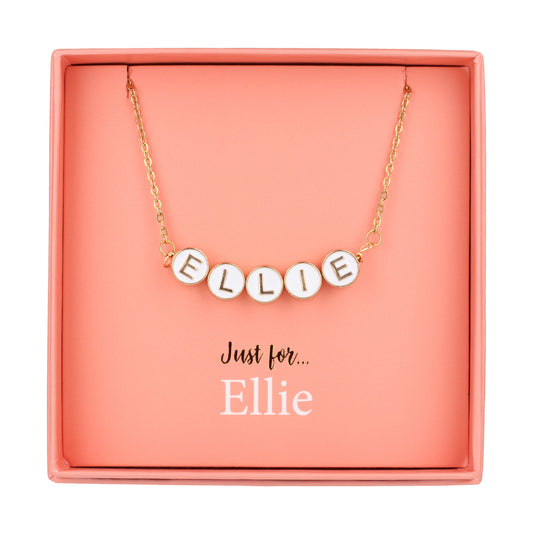 Just For Personalised Necklace - Ellie