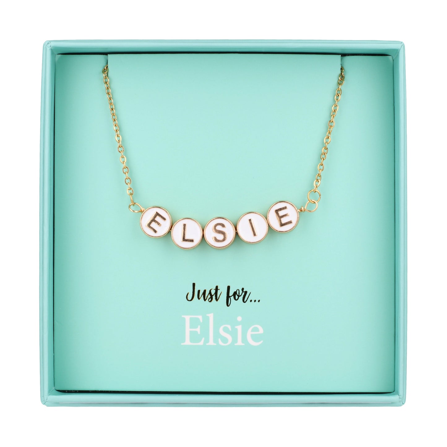NE039 - Just For Personalised Necklace - Elsie
