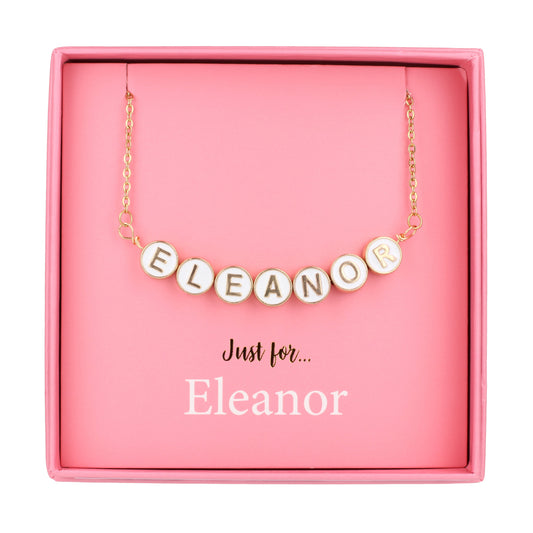 Just For Personalised Necklace - Eleanor