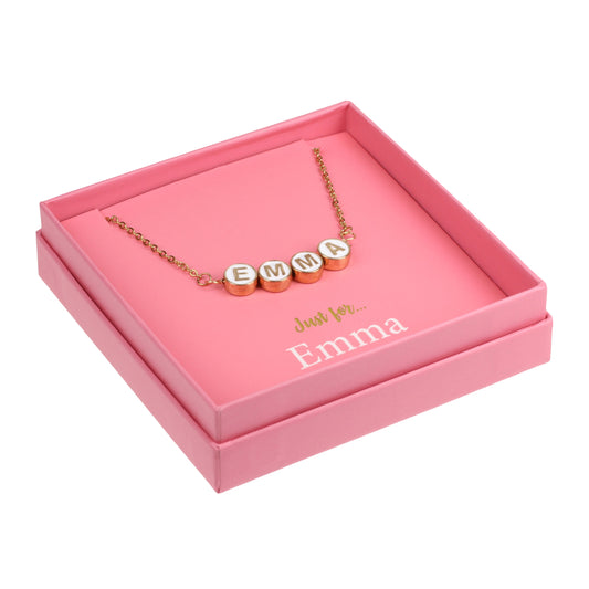 Just For Personalised Necklace - Emma