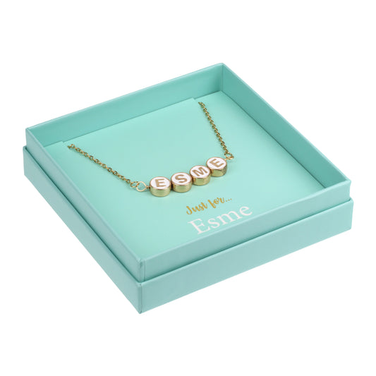 Just For Personalised Necklace - Esme