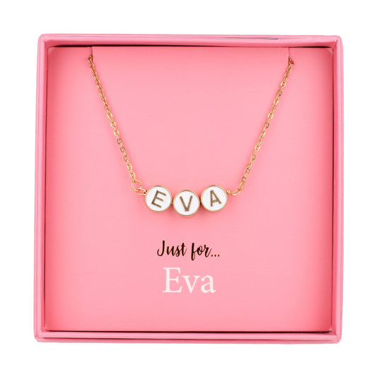 Just For Personalised Necklace - Eva