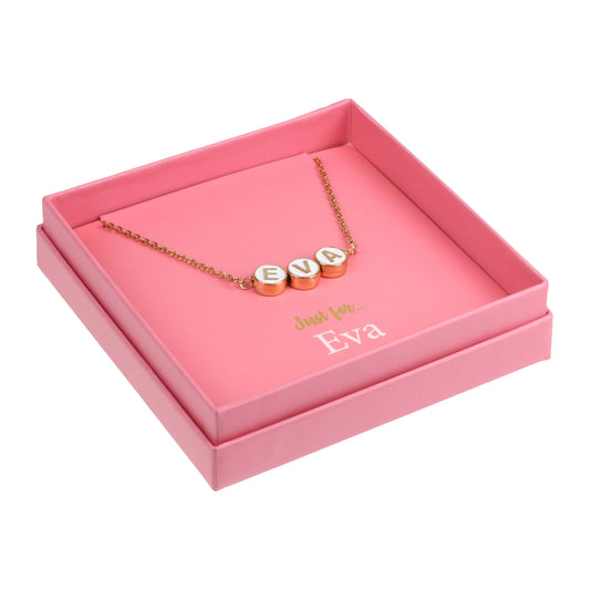 Just For Personalised Necklace - Eva