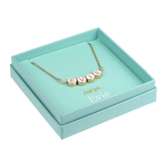 Just For Personalised Necklace - Evie