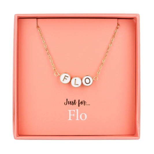 NE050 - Just For Personalised Necklace - Flo