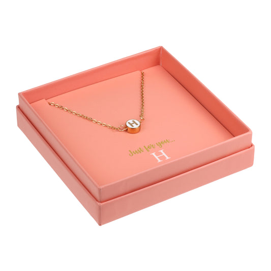 NE056 - Just For Personalised Necklace - H
