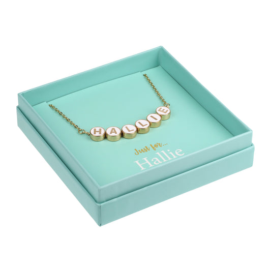 Just For Personalised Necklace - Hallie
