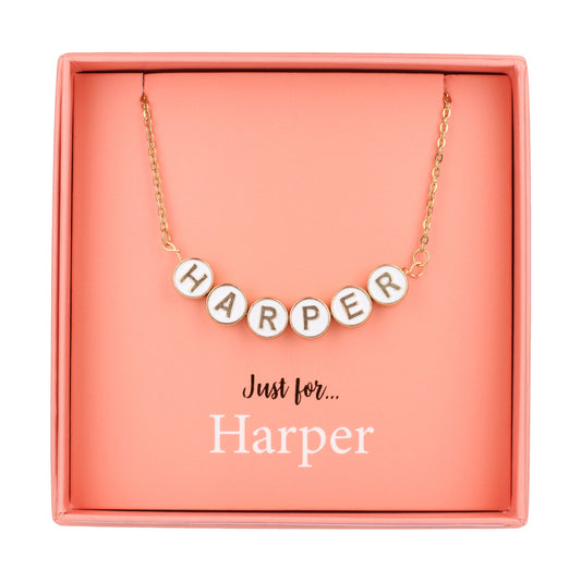 Just For Personalised Necklace - Harper