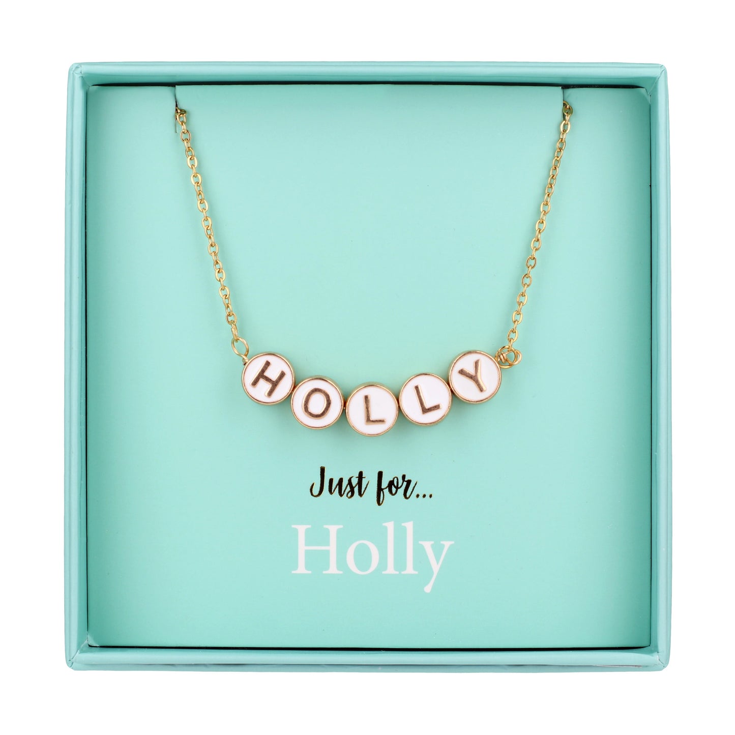 NE063 - Just For Personalised Necklace - Holly
