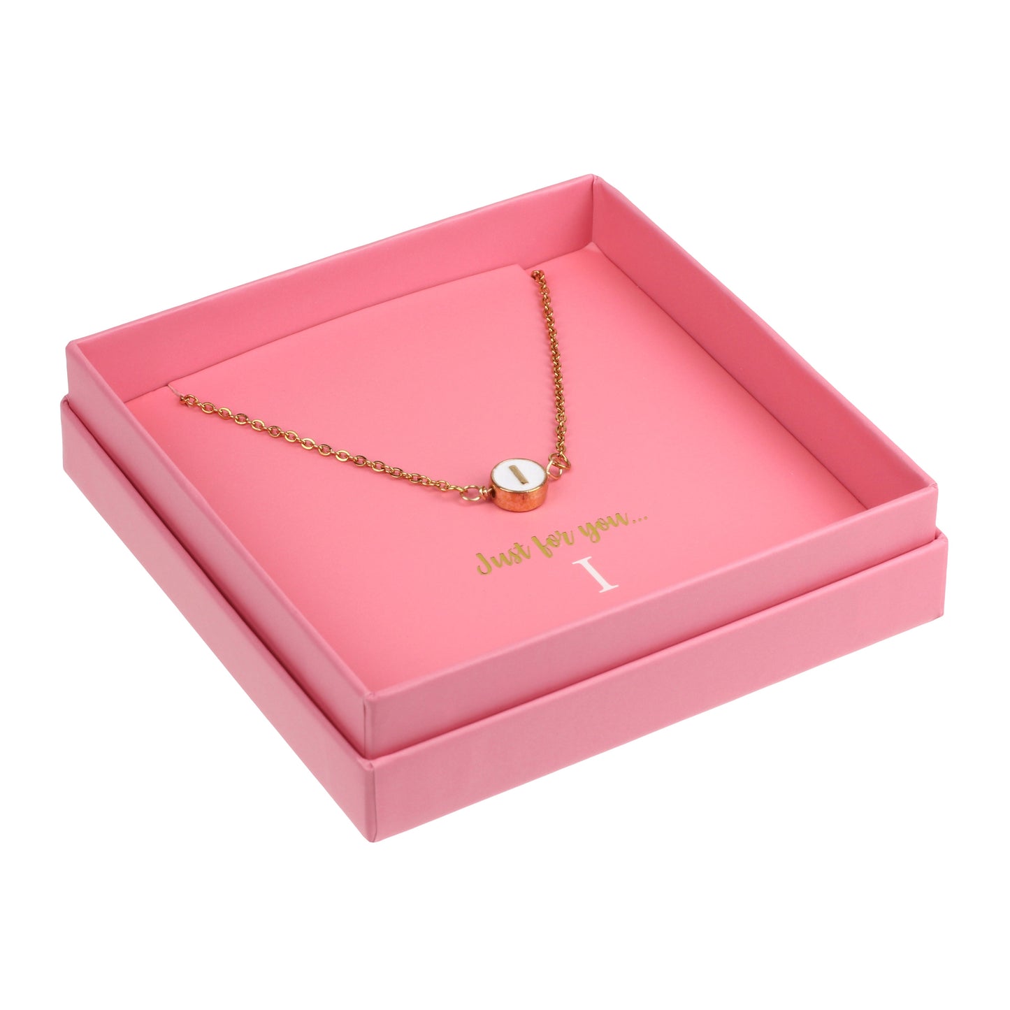 NE064 - Just For Personalised Necklace - I
