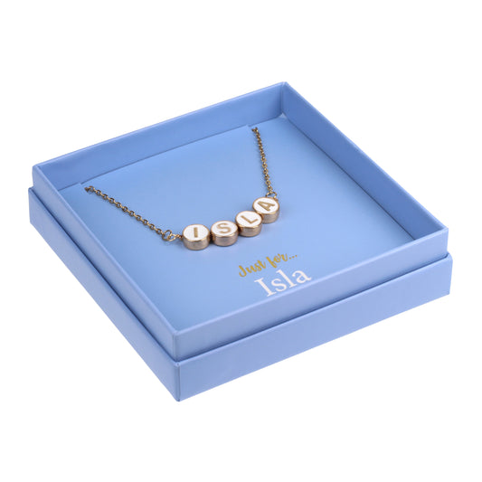 Just For Personalised Necklace - Isla