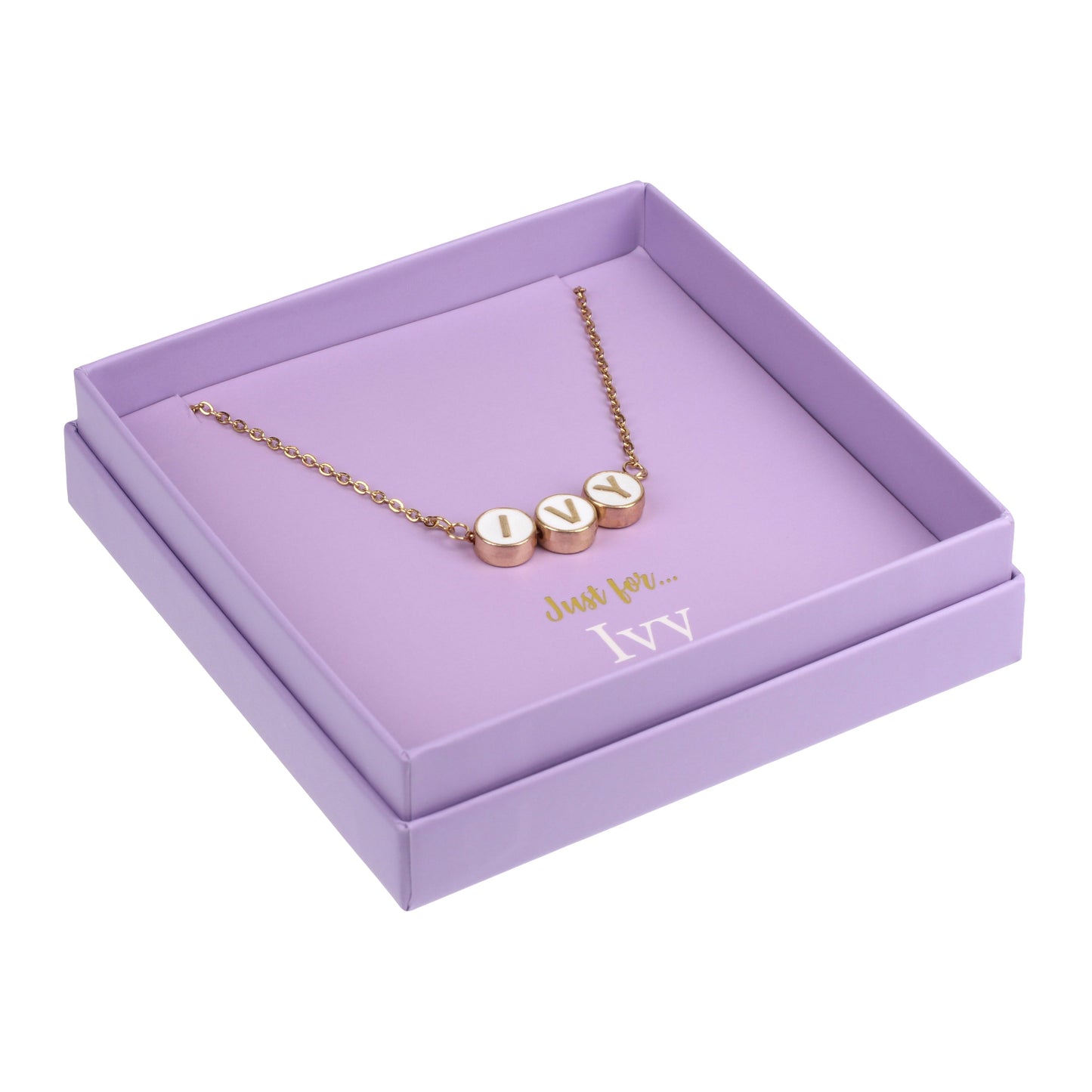 NE068 - Just For Personalised Necklace - Ivy