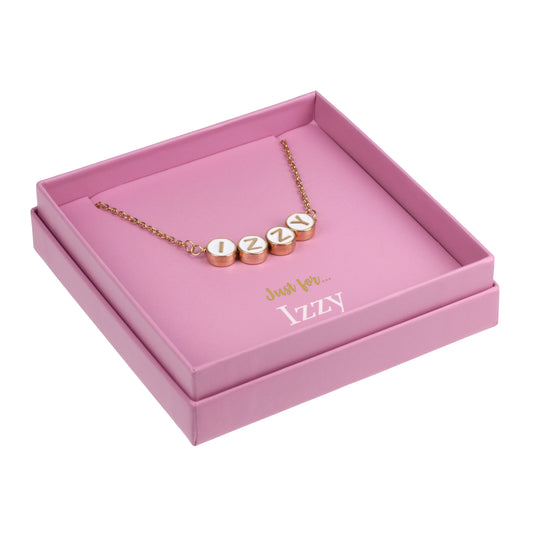 Just For Personalised Necklace - Izzy