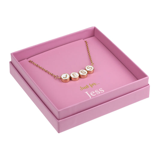 Just For Personalised Necklace - Jess