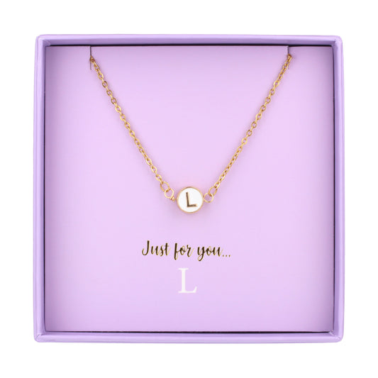NE074 - Just For Personalised Necklace - L