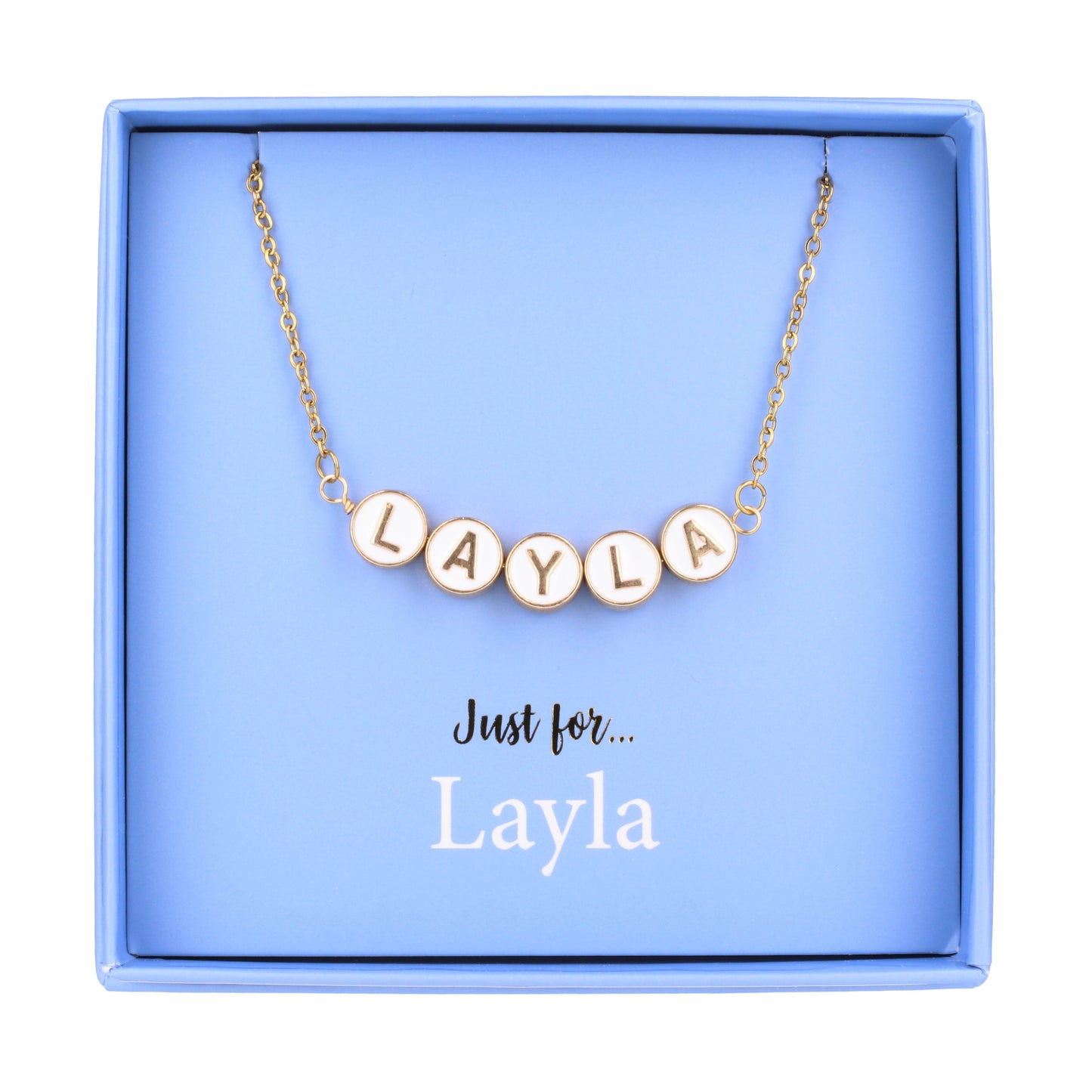 NE076 - Just For Personalised Necklace - Layla