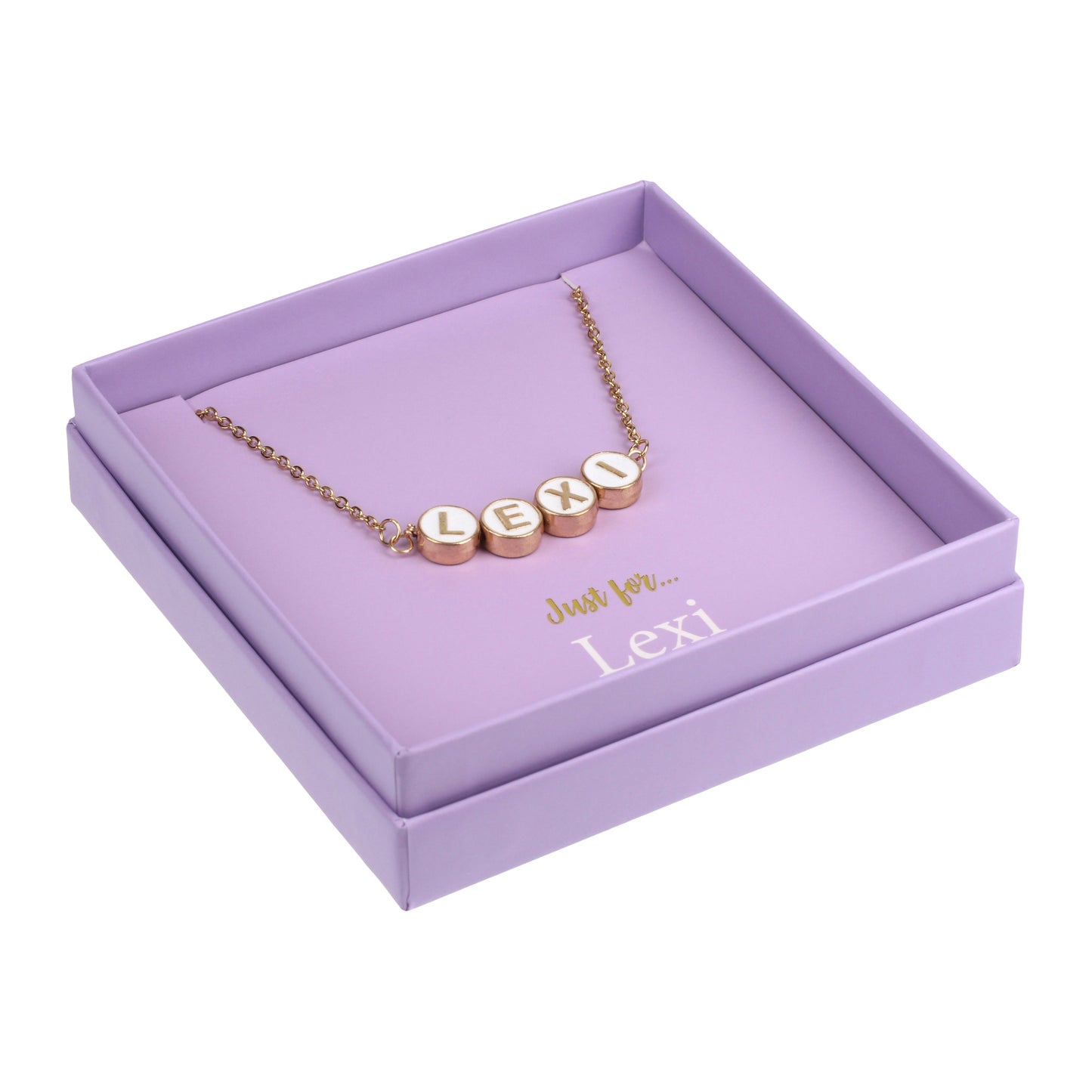 NE077 - Just For Personalised Necklace - Lexi