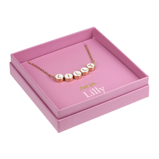 Just For Personalised Necklace - Lilly