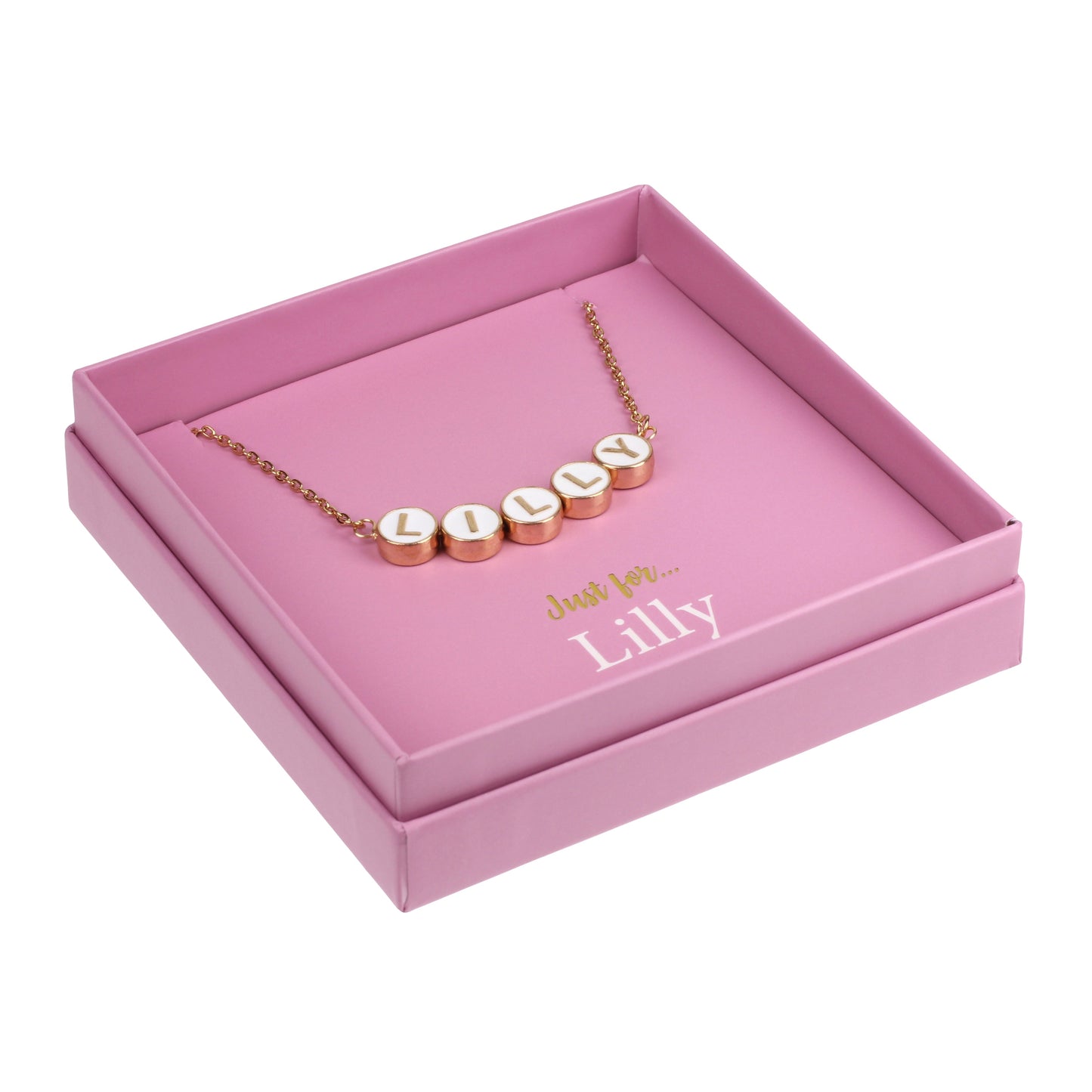 NE078 - Just For Personalised Necklace - Lilly