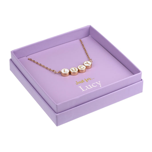 Just For Personalised Necklace - Lucy