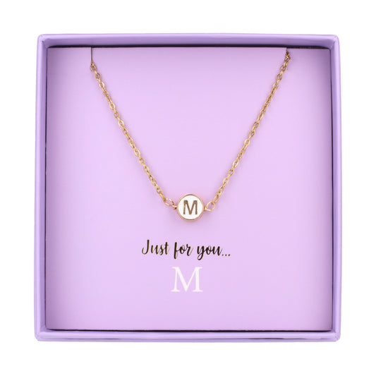 NE086 - Just For Personalised Necklace - M