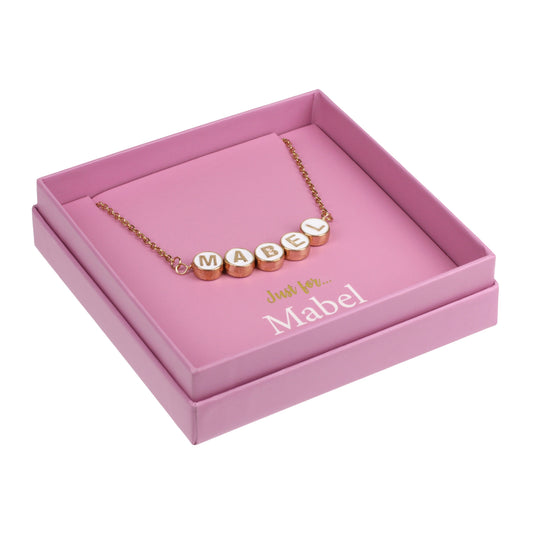 NE087 - Just For Personalised Necklace - Mabel