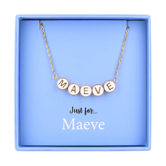 NE088 - Just For Personalised Necklace - Maeve