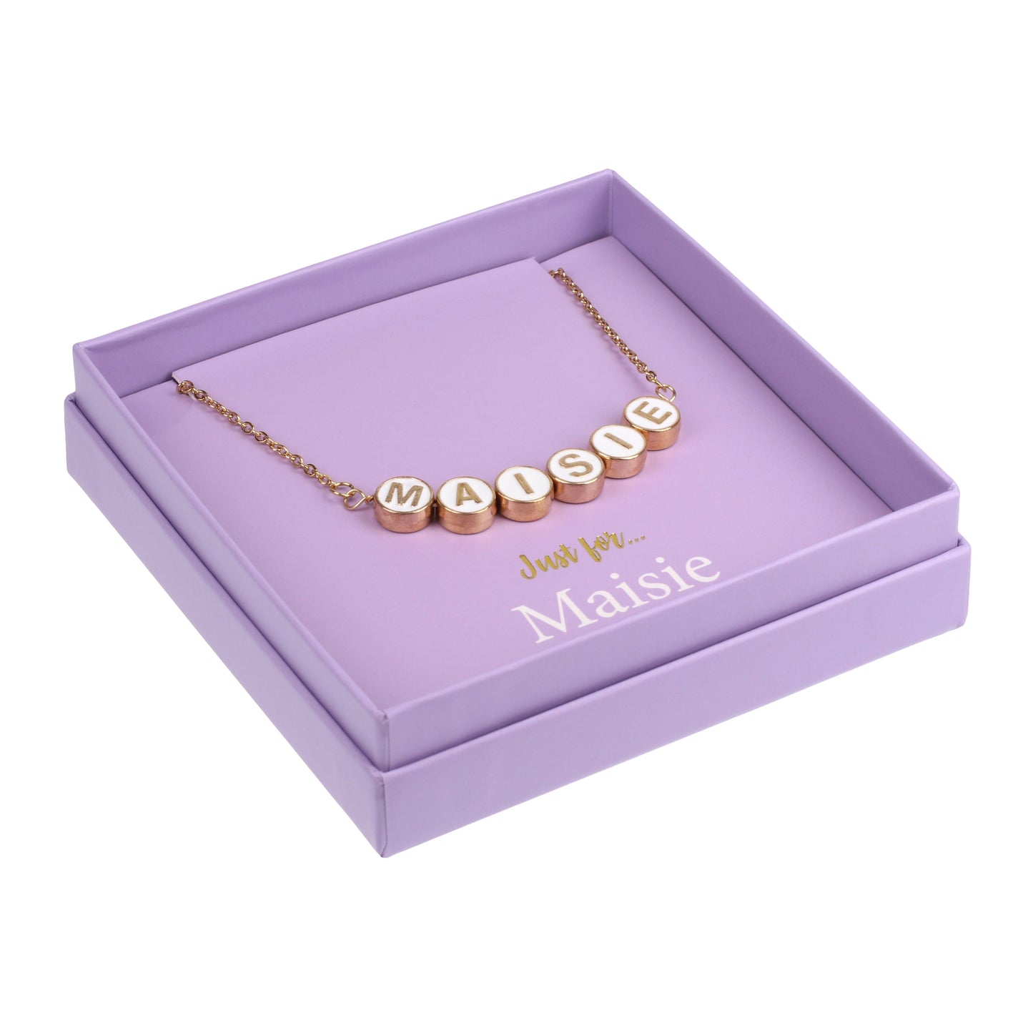 NE089 - Just For Personalised Necklace - Maisie