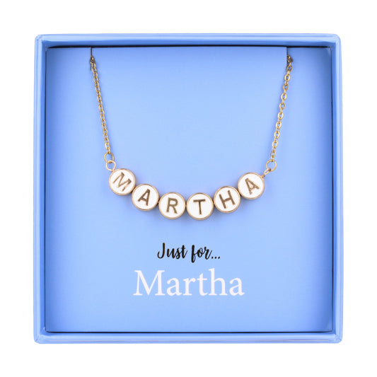 NE091 - Just For Personalised Necklace - Martha