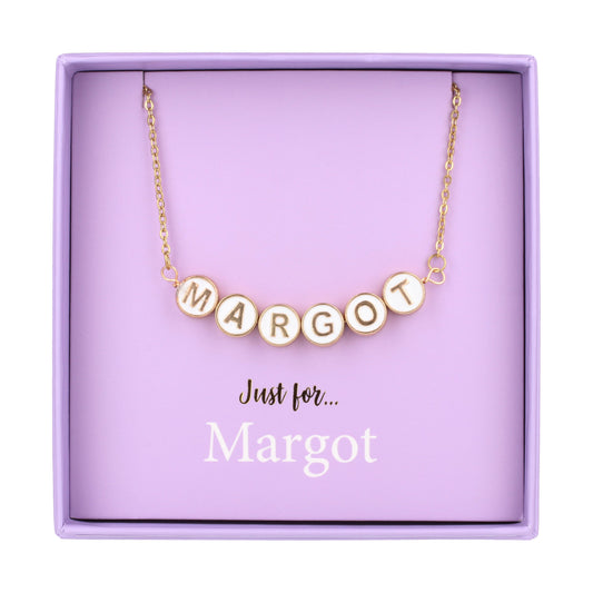 NE092 - Just For Personalised Necklace - Margot