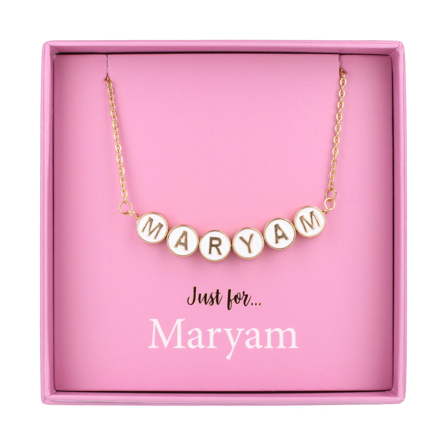 NE093 - Just For Personalised Necklace - Maryam