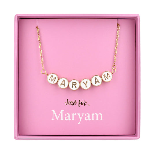 NE093 - Just For Personalised Necklace - Maryam