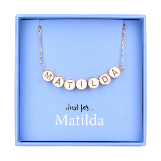 NE094 - Just For Personalised Necklace - Matilda