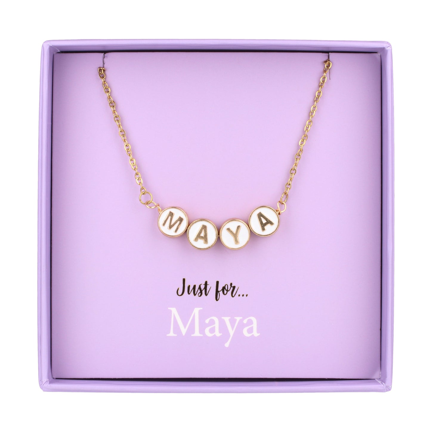 NE095 - Just For Personalised Necklace - Maya