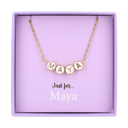 NE095 - Just For Personalised Necklace - Maya