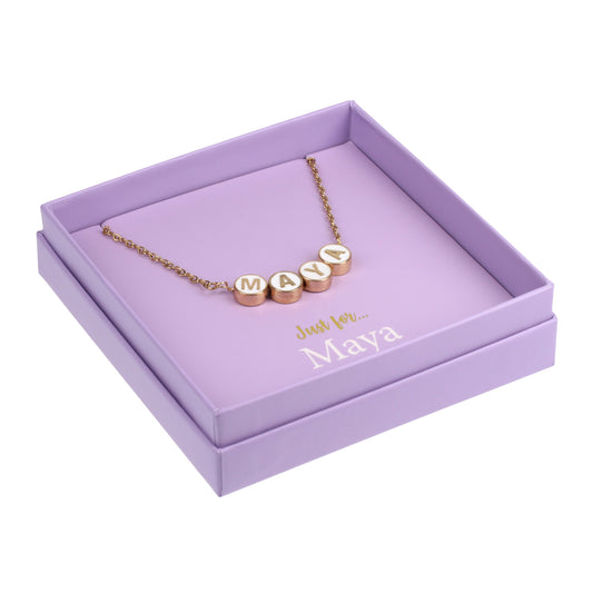 NE095 - Just For Personalised Necklace - Maya
