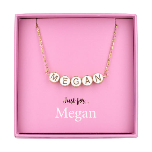 NE096 - Just For Personalised Necklace - Megan