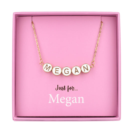 NE096 - Just For Personalised Necklace - Megan