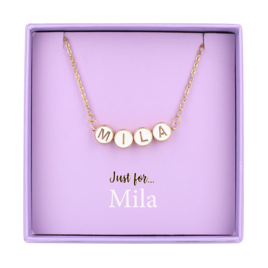 NE098 - Just For Personalised Necklace - Mila