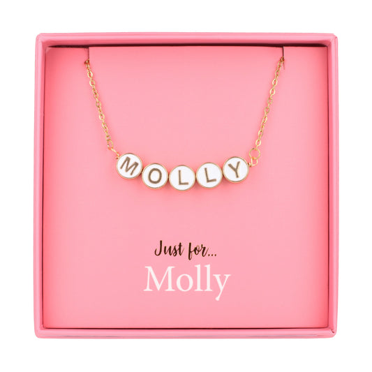 NE100 - Just For Personalised Necklace - Molly