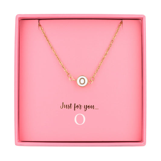 NE103 - Just For Personalised Necklace - O