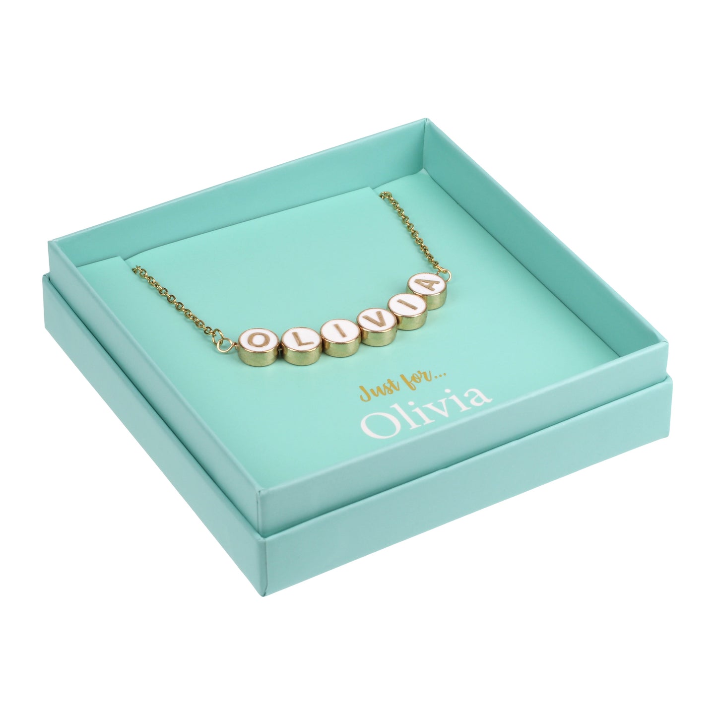 NE105 - Just For Personalised Necklace - Olivia