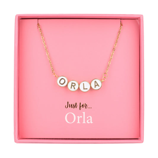 Just For Personalised Necklace - Orla