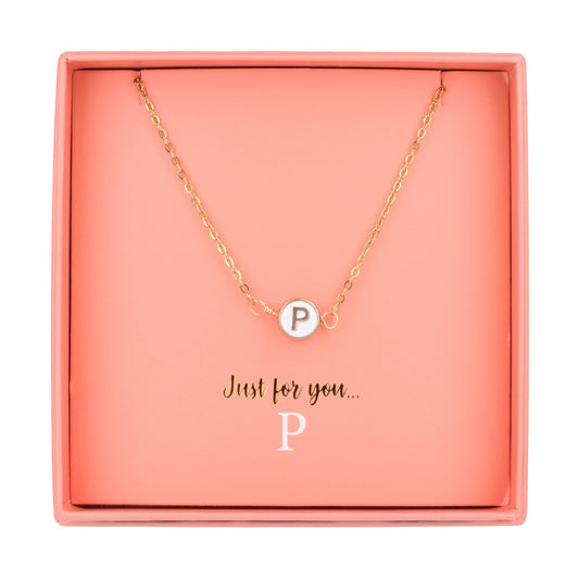 NE107 - Just For Personalised Necklace - P